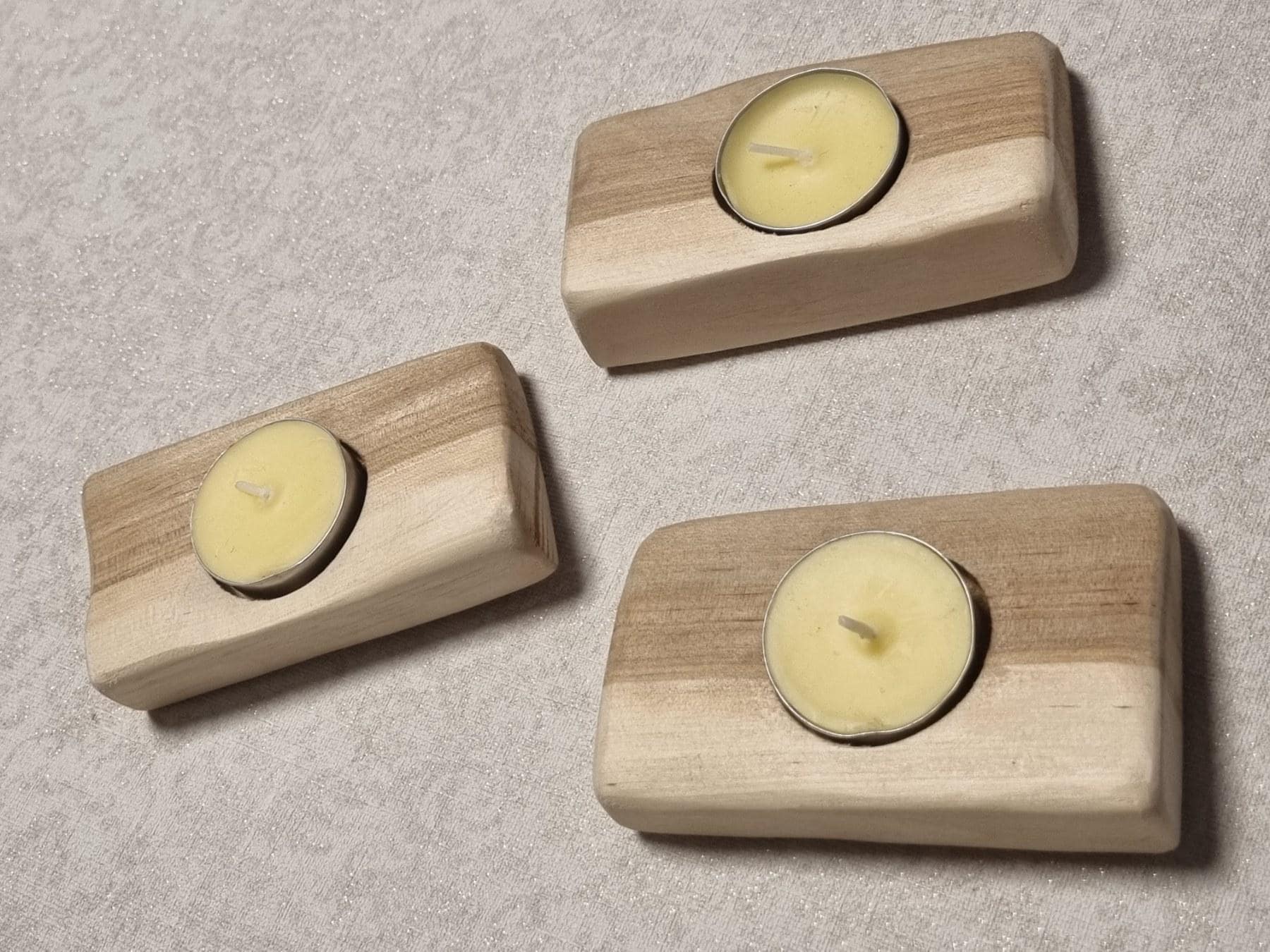 Tealight Holders | Handmade Scandinavian Style Candle Holders | Minimalist Rustic Home Decor