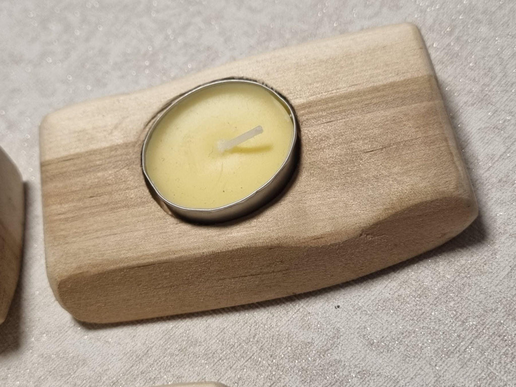 Tealight Holders | Handmade Scandinavian Style Candle Holders | Minimalist Rustic Home Decor