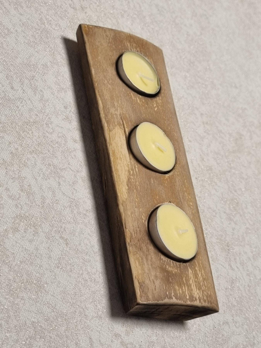 Candle Holder - Handmade Natural - Minimalist Lithuanian Home Decor