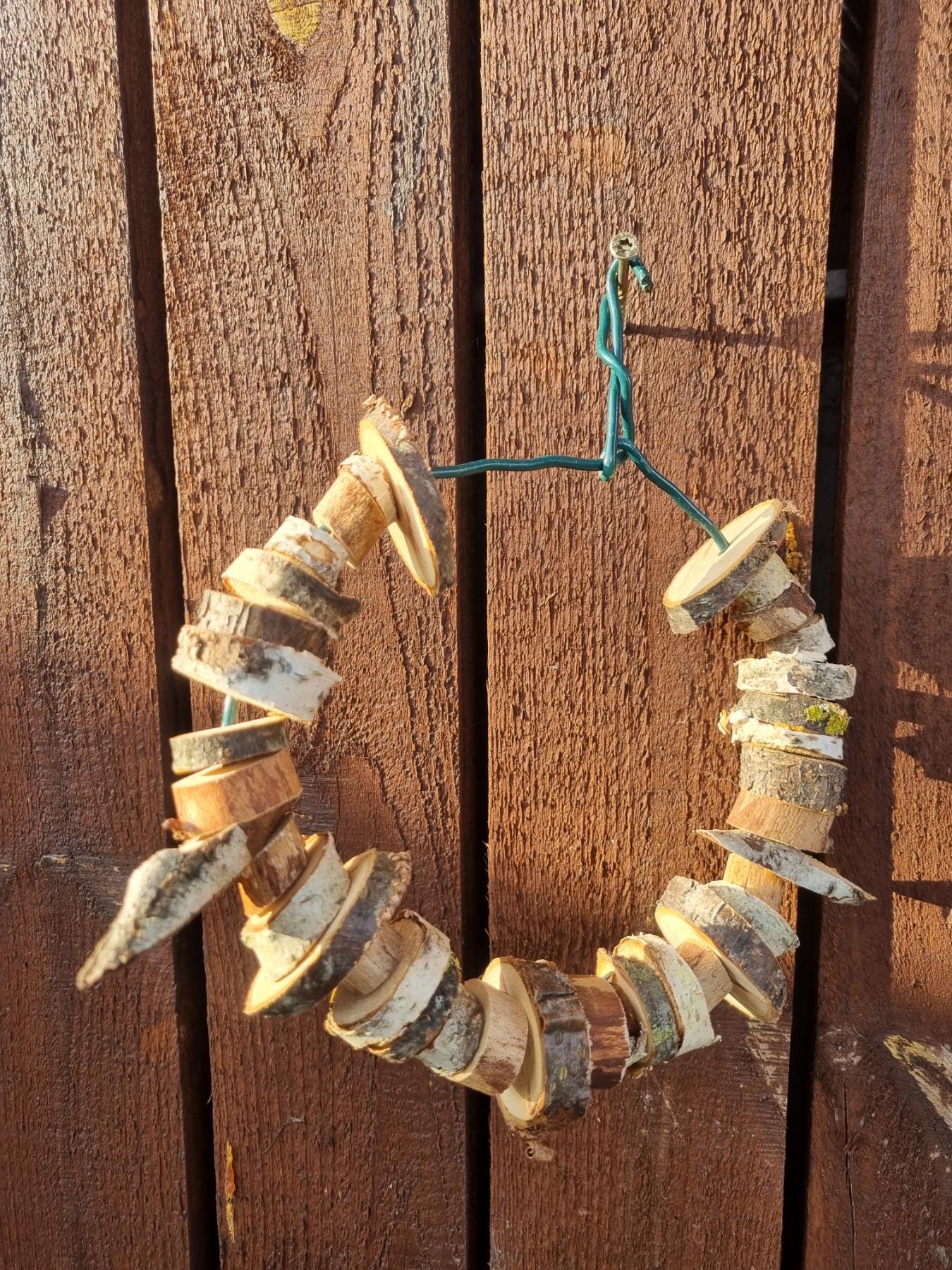 Hanging Bird Cage Enrichment Toy Bundle | Rodent Teeth Grinder (Birch/Plum/Cherry)